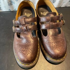 Size 9 Brown Dr. Martens
